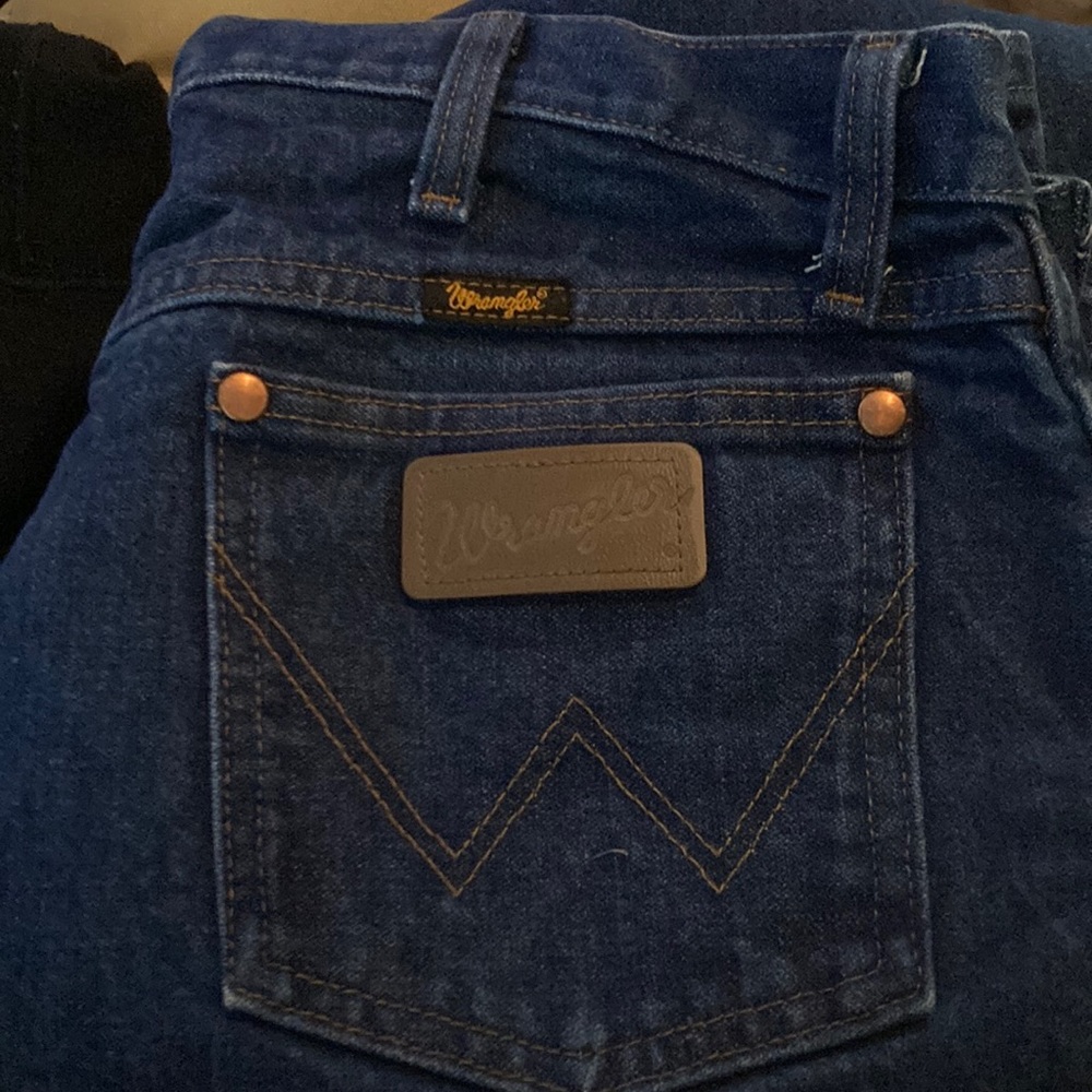 Mens Cowboy Cut Wrangler jeans